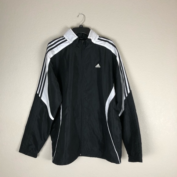 Adidas Men’s Jacket Windbreaker Large - Picture 1 of 7